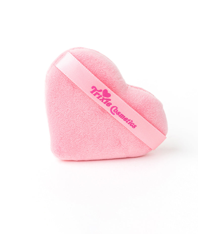 Heart Powder Puff Apparel & Accessories - Trixie Cosmetics
