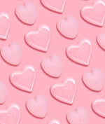 heart-shaped sponge and sponge case