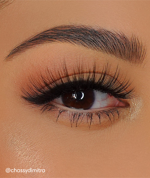 Goodnight Lifesize Lashes on model